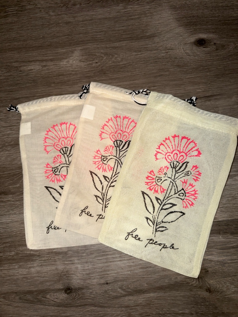 3 Free People jewelry bags